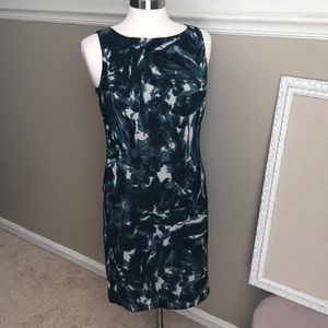 Ann Taylor Petite - gorgeous printed Silk dress
